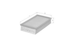 MAHLE FILTROS LX452 - [*]FILTROS AIRE