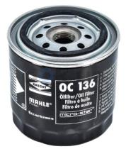 MAHLE FILTROS OC136 - [*]FILTROS ACEITE