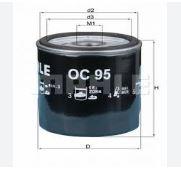 MAHLE FILTROS OC95 - [*]FILTROS ACEITE