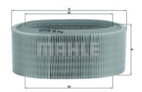 MAHLE FILTROS LX331 - [*]FILTROS AIRE