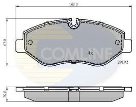  CBP01555 - PASTILLA DE FRENO