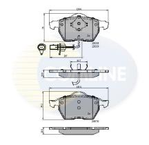  CBP11542 - PASTILLA DE FRENO