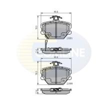  CBP31019 - PASTILLA DE FRENO