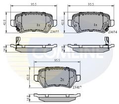  CBP31551 - PASTILLA DE FRENO