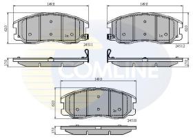  CBP31582 - PASTILLA DE FRENO