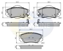  CBP31679 - PASTILLA DE FRENO