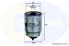  EFF020 - FILTRO DE COMBUSTIBLE