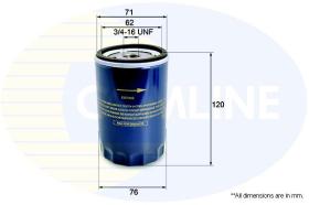 COMLINE EOF062 - FILTRO DE ACEITE