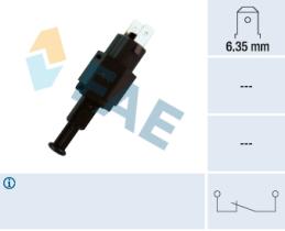 FAE 24310 - INTERRUPTOR LUZ DE STOP MECANICO