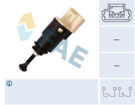 FAE 24903 - INTERRUPTOR LUZ DE STOP MECANICO