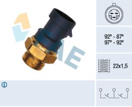 FAE 37910 - TERMOCONTACTO DOBLE VENTILADOR O 2