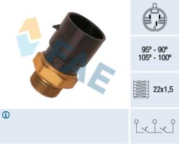 FAE 38020 - TERMOCONTACTO DOBLE VENTILADOR O 2