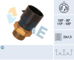 FAE 38030 - TERMOCONTACTO DOBLE VENTILADOR O 2