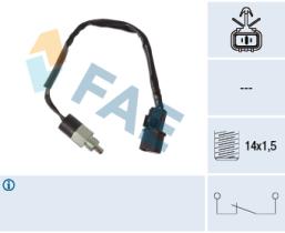 FAE 41247 - INTERRUPTOR DE LUZ MARCHA ATRAS