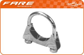 FARE 0401 - ABRAZADERA TUBO ESCAPE 52MM. VARIL