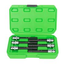 JBM 53915 - SET 6 VASOS 1/2" TORX TIPO E EXTRA LARGOS CINCADO