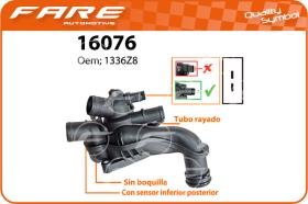 FARE 16076 - <TAPA TERMOSTATO CITROENPEUG EP6