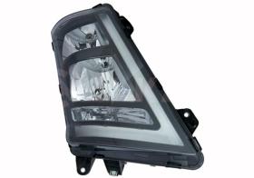 ALKAR 9851285 - IZQUIERDO,FARO,ELECTRICO,CON MOTOR,NEGRO,LED,H1,H7,LHD