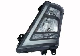 ALKAR 9852285 - DERECHO,FARO,ELECTRICO,CON MOTOR,NEGRO,LED,H1,H7,LHD,